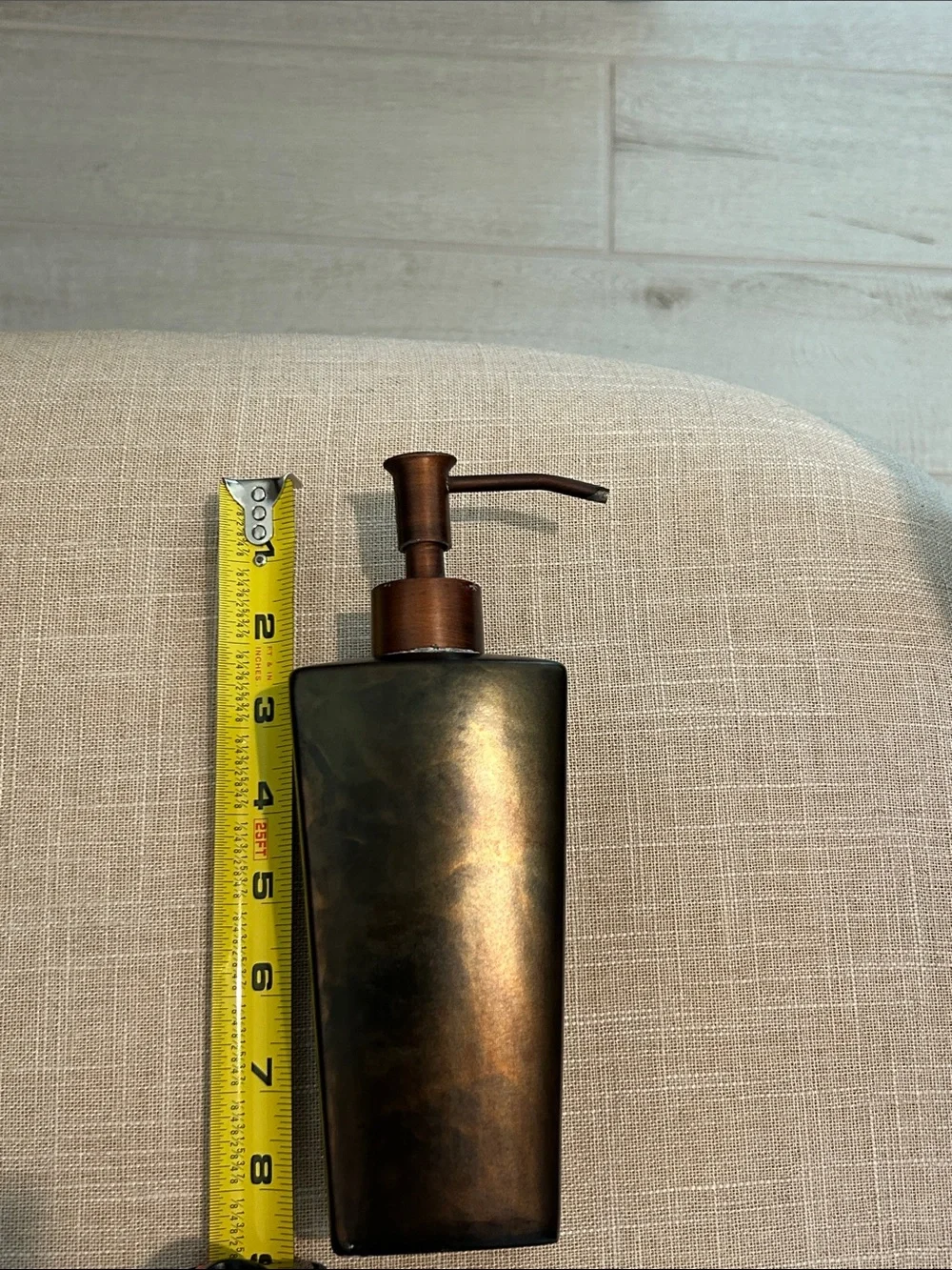 Oil-Rubbed Bronze Square Soap Dispenser Pump - Home Bath